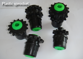 Plastic sprocket.